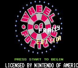 Wheel of Fortune - Family Edition (USA)